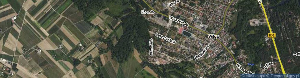 Zdjęcie satelitarne Tartaczna ul.