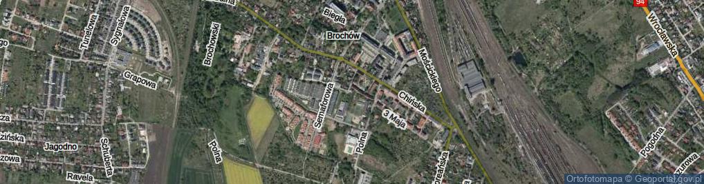 Zdjęcie satelitarne Tatarska ul.