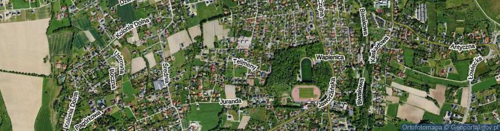 Zdjęcie satelitarne Telimeny ul.