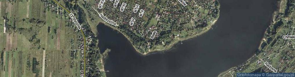 Zdjęcie satelitarne Tęczowa ul.