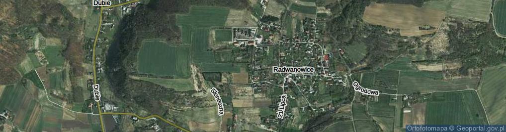 Zdjęcie satelitarne Tetelowskiej Zofii ul.