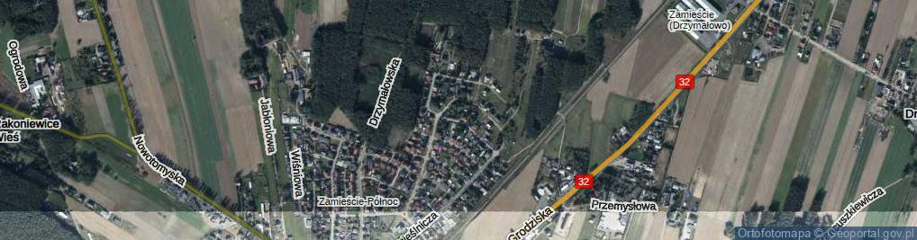 Zdjęcie satelitarne Tetmajera ul.