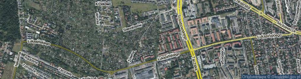 Zdjęcie satelitarne Telimeny ul.