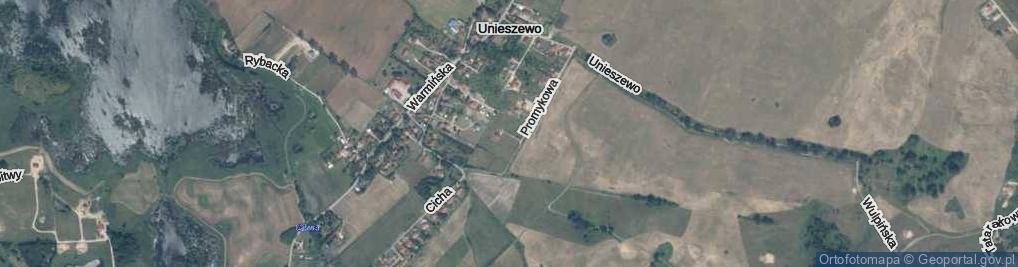 Zdjęcie satelitarne Tęczowa ul.