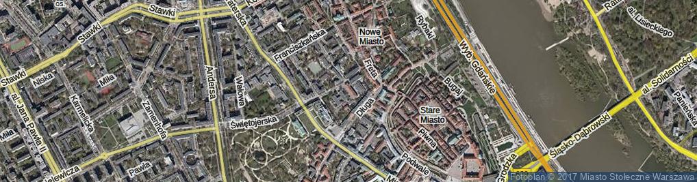 Zdjęcie satelitarne Telakowskiej Wandy ul.