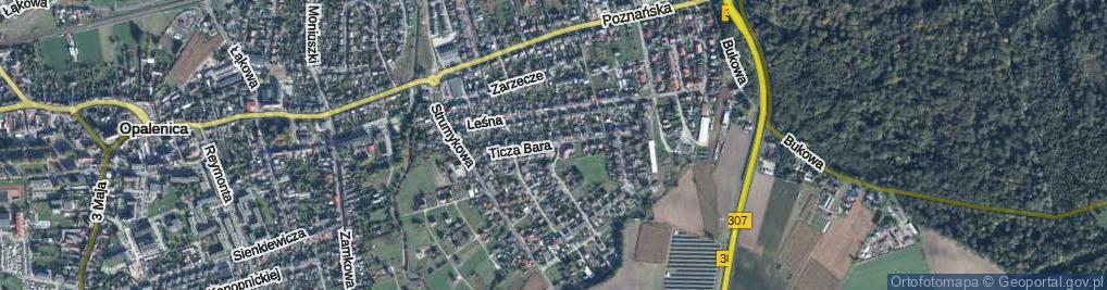 Zdjęcie satelitarne Ticza Bara ul.