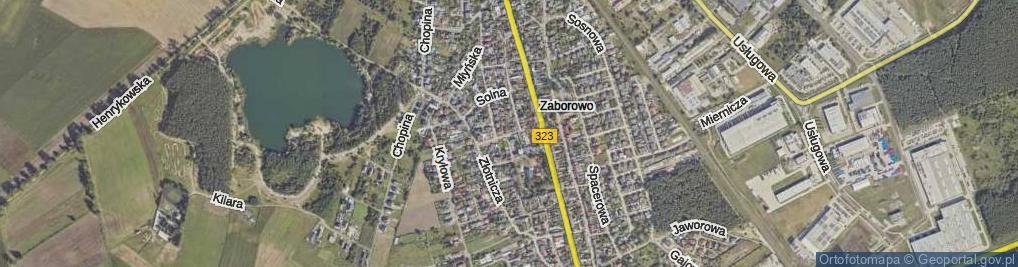 Zdjęcie satelitarne Tkacka ul.