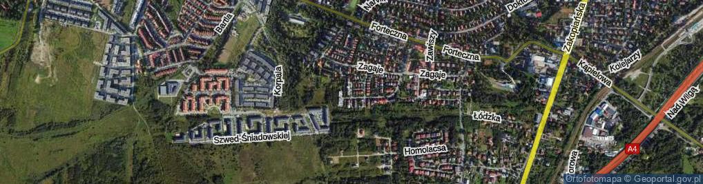 Zdjęcie satelitarne Tochowicza Leona ul.