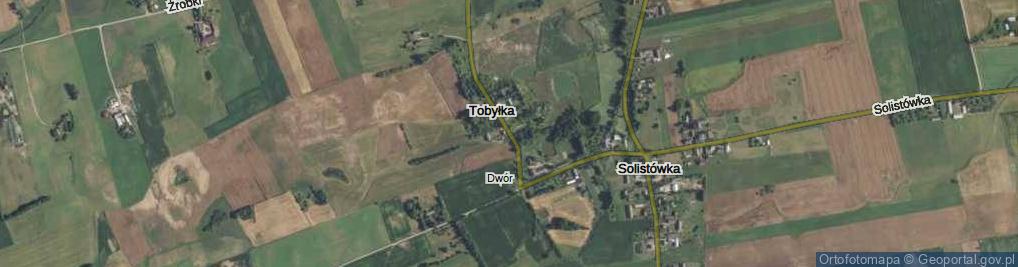 Zdjęcie satelitarne Tobyłka ul.
