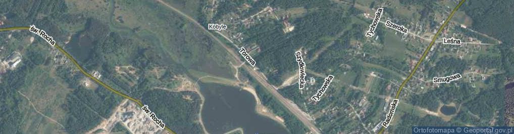 Zdjęcie satelitarne Torowa ul.