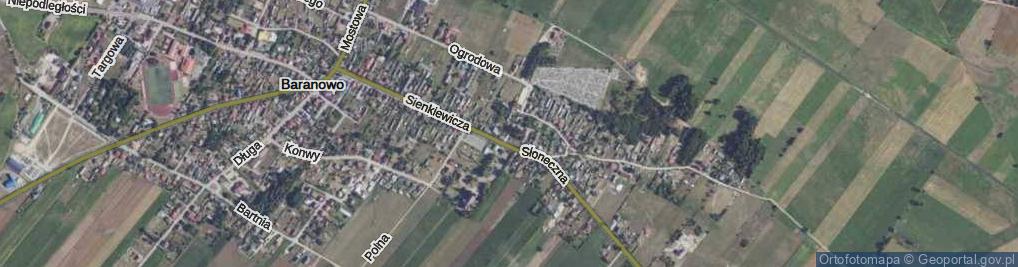 Zdjęcie satelitarne Trzaskomy Jana, ks. ul.