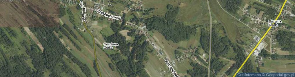 Zdjęcie satelitarne Trakt Szczepanowski ul.