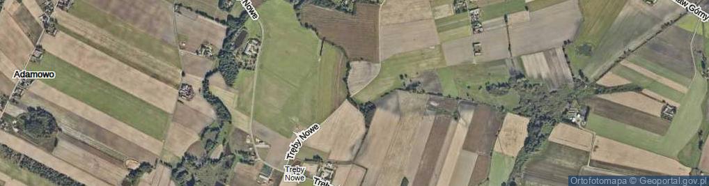 Zdjęcie satelitarne Tręby Nowe ul.