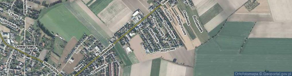 Zdjęcie satelitarne Truskawkowa ul.