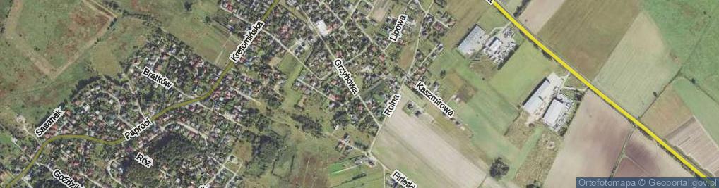 Zdjęcie satelitarne Trufli ul.