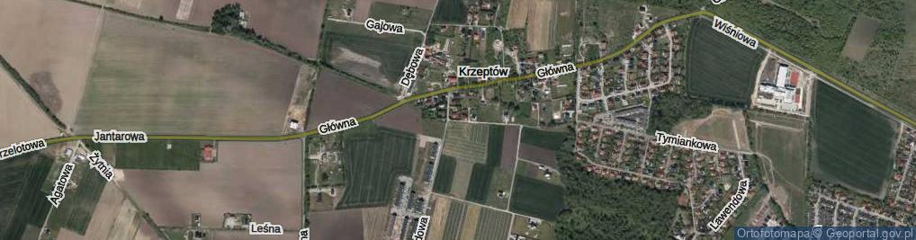 Zdjęcie satelitarne Truskawkowa ul.