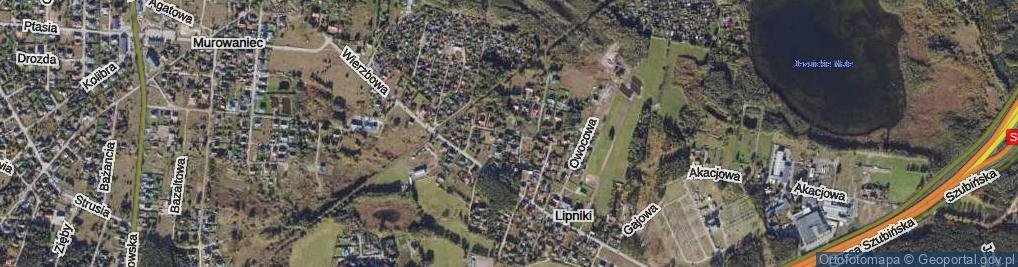 Zdjęcie satelitarne Truskawkowa ul.