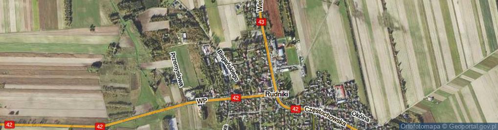 Zdjęcie satelitarne Traugutta Romualda, gen. ul.