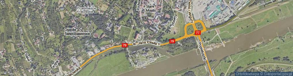 Zdjęcie satelitarne Trąby Mikołaja ul.
