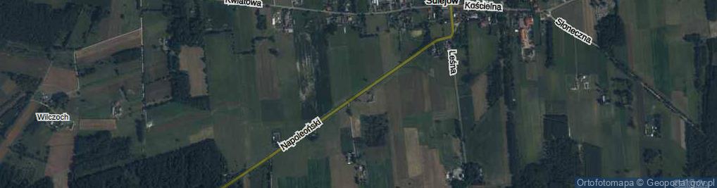 Zdjęcie satelitarne Trakt Napoleoński ul.