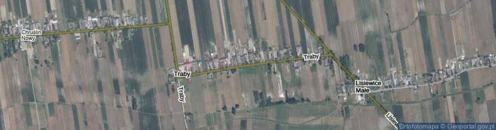 Zdjęcie satelitarne Traby ul.