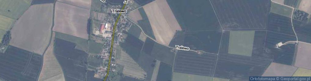 Zdjęcie satelitarne Tralewo ul.