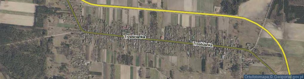 Zdjęcie satelitarne Trześcianka ul.