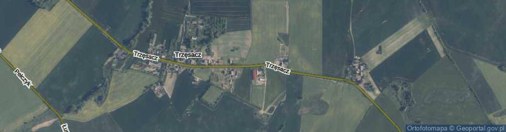 Zdjęcie satelitarne Trzęsacz ul.