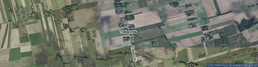 Zdjęcie satelitarne Trębaczów ul.