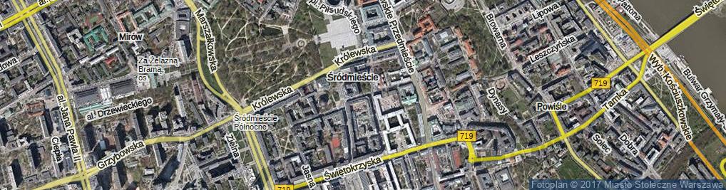 Zdjęcie satelitarne Traugutta Romualda, gen. ul.