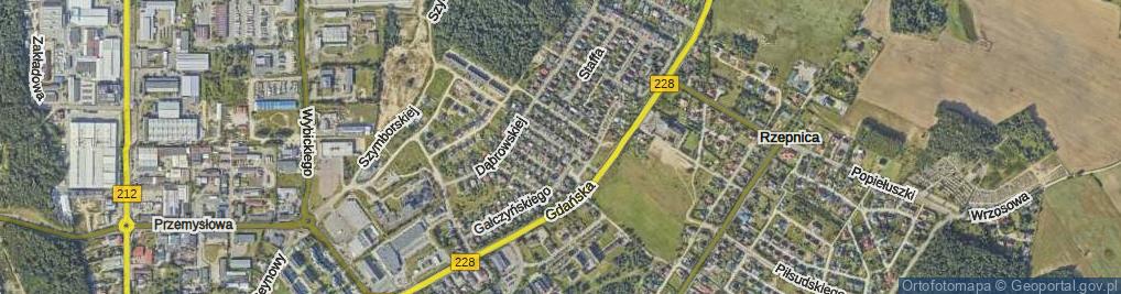 Zdjęcie satelitarne Tuwima Juliana ul.