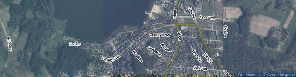 Zdjęcie satelitarne Tulipanów ul.