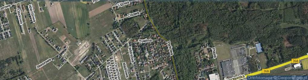 Zdjęcie satelitarne Tuwima Juliana ul.