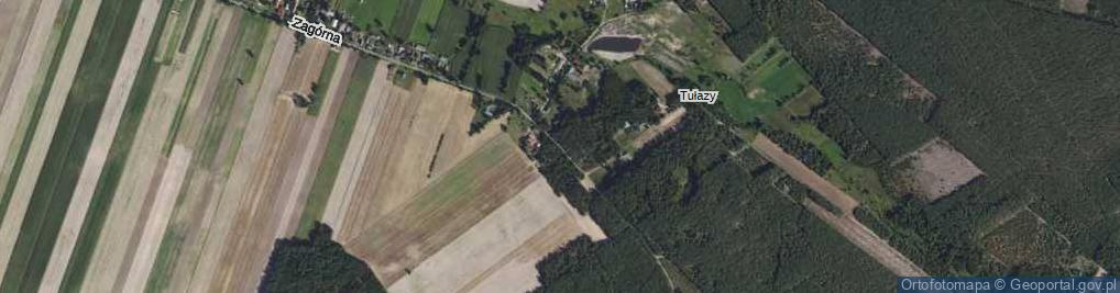 Zdjęcie satelitarne Tułazy ul.