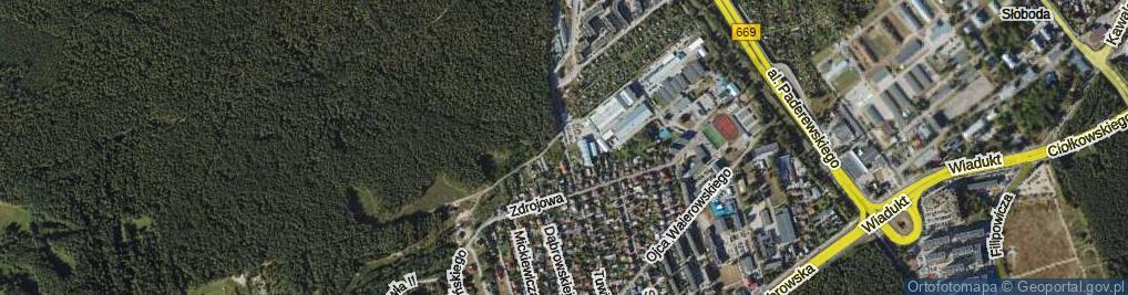 Zdjęcie satelitarne Tuwima Juliana ul.