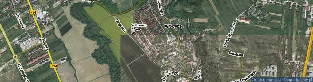 Zdjęcie satelitarne Turowiec ul.