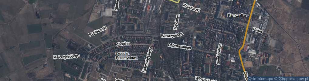 Zdjęcie satelitarne Turowskiego Władysława ul.