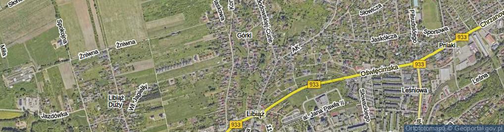 Zdjęcie satelitarne Tuwima Juliana ul.