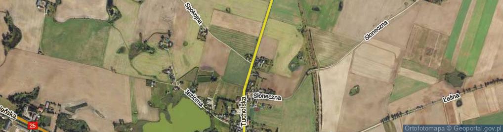 Zdjęcie satelitarne Tucholska ul.