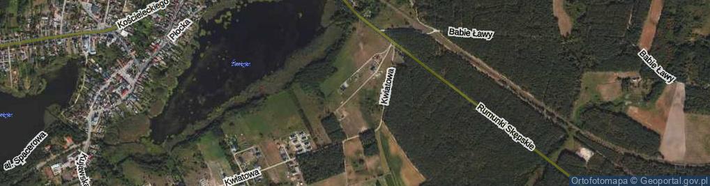 Zdjęcie satelitarne Tulipanowa ul.