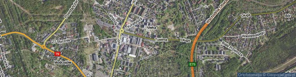 Zdjęcie satelitarne Tuwima Juliana ul.