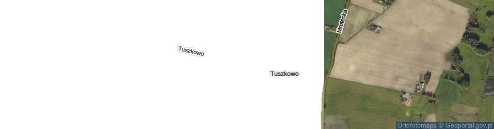 Zdjęcie satelitarne Tuszkowo ul.