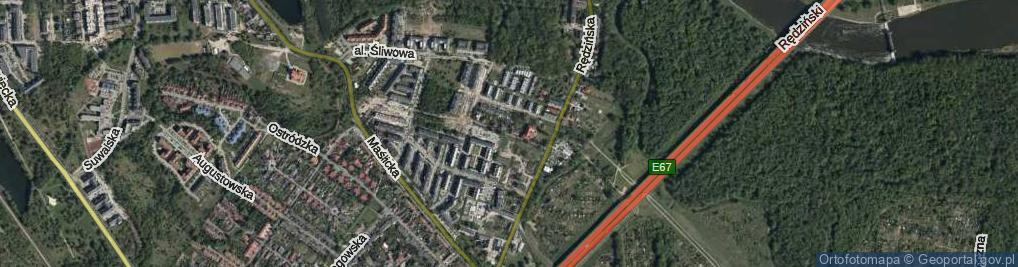 Zdjęcie satelitarne Turoszowska ul.