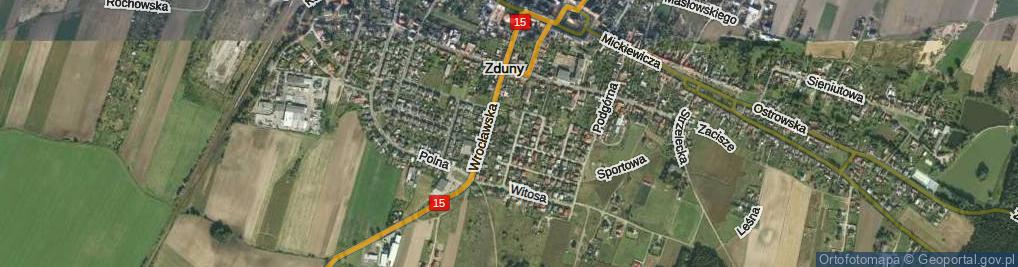 Zdjęcie satelitarne Tuwima Juliana ul.