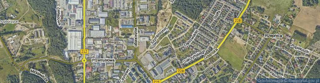 Zdjęcie satelitarne Twardowskiego Jana, ks. ul.