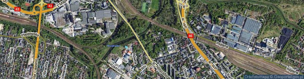 Zdjęcie satelitarne Twarda ul.