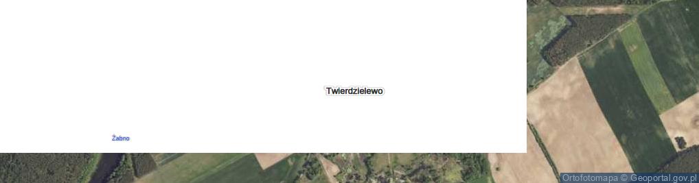 Zdjęcie satelitarne Twierdzielewo ul.