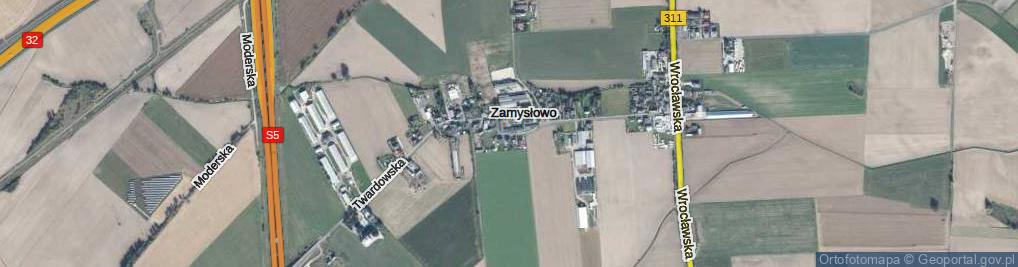 Zdjęcie satelitarne Twardowska ul.