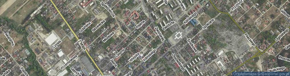 Zdjęcie satelitarne Twardowskiej Jadwigi, dh. ul.