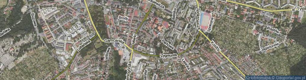 Zdjęcie satelitarne Tyrankiewiczów Heleny i Wincentego ul.